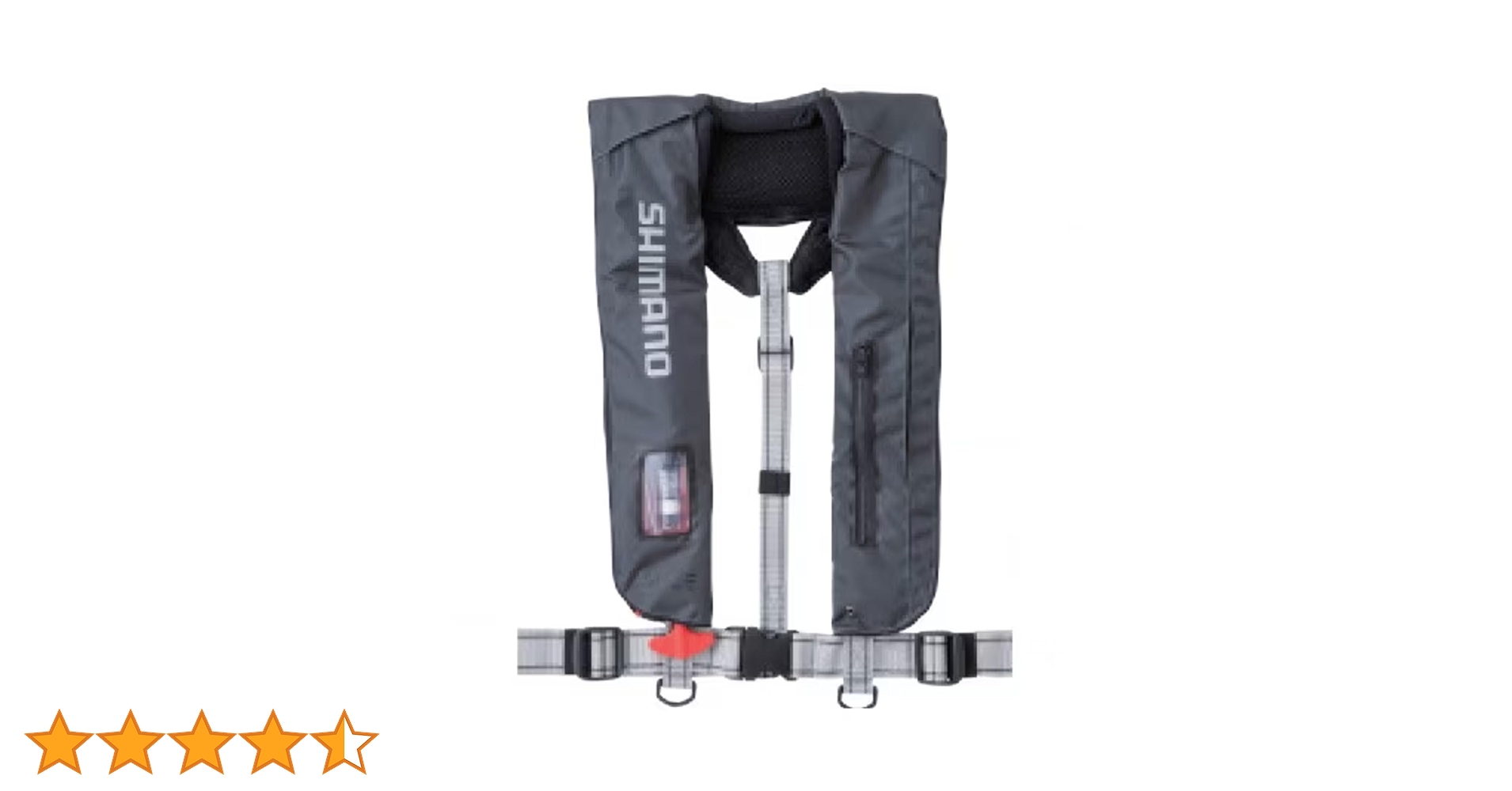 新品シマノ ラフトエアジャケット(膨脹式救命具) ライトグレー VF-051K angle-webshop_4969363564443